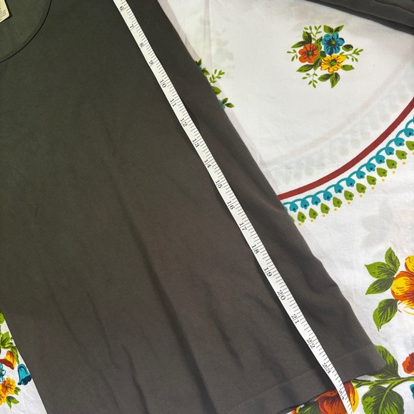 Orange Fashion Village Bamboo Charcoal Grey Fitted Long Sleeve T-Shirt - Picture 5 of 6